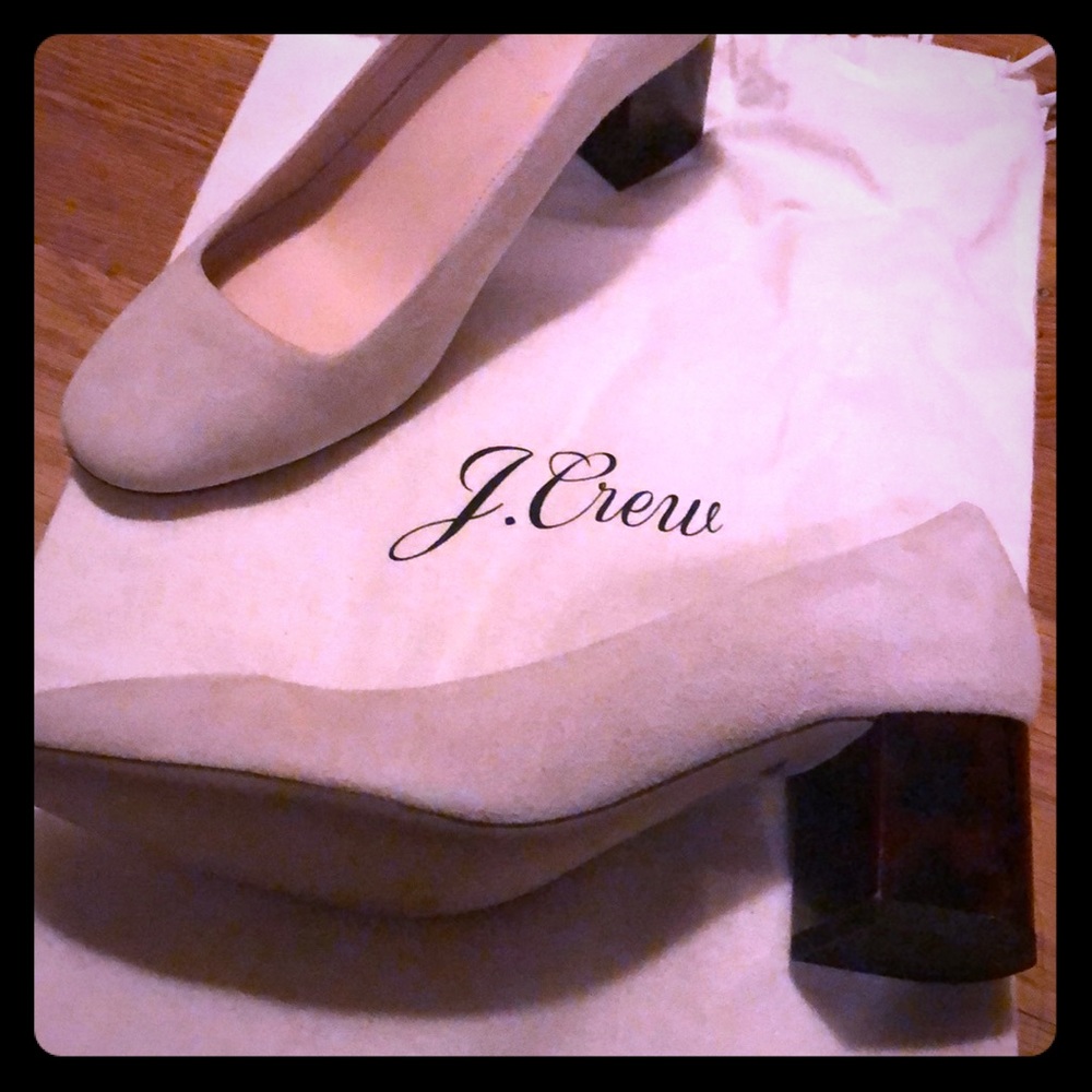 Tortoise shell block heels